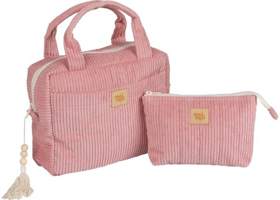 moi mili Make-uptasje set van 2 - Babyroze