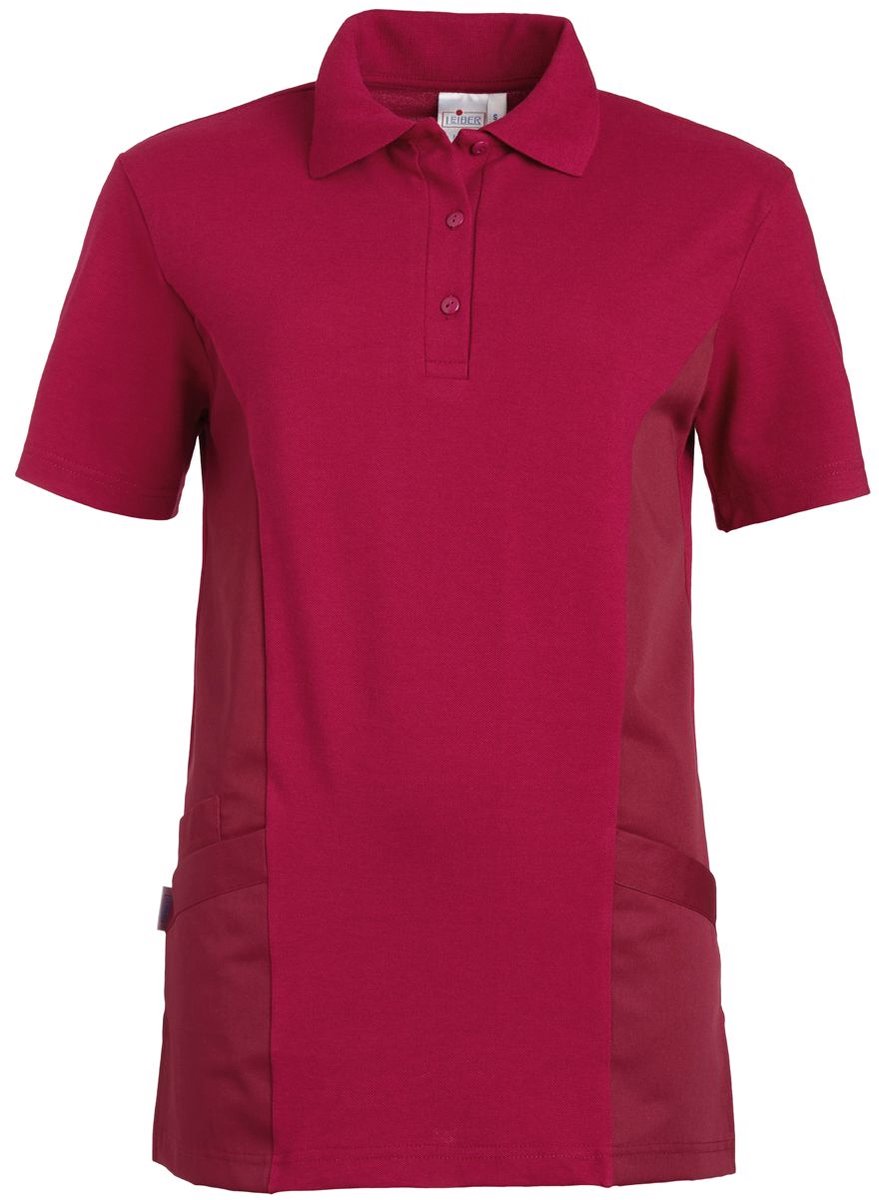 Leiber Dames polo-jasje zonder knopen 08/2546/64 Beere