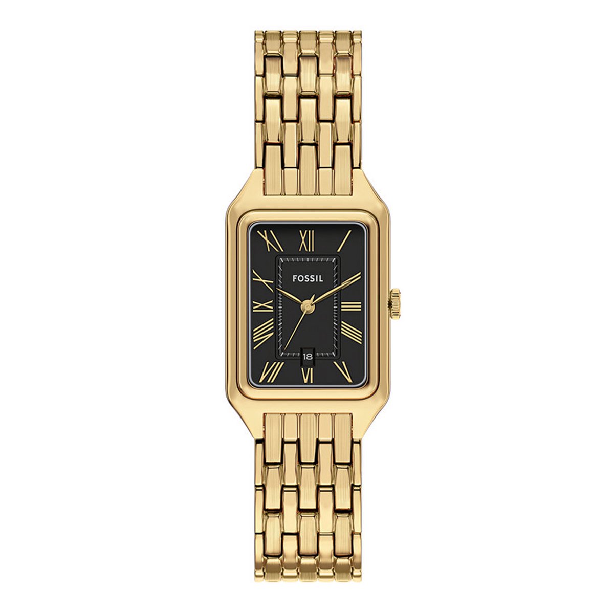 FOSSIL RAQUEL Dames Horloge 23 mm - Goudkleurig