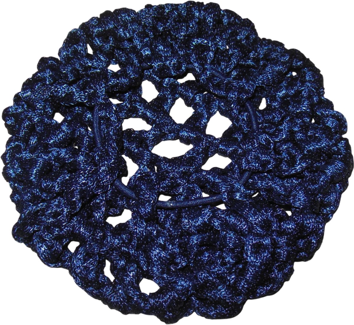 Haarnetje/Knotnetje donkerblauw grof