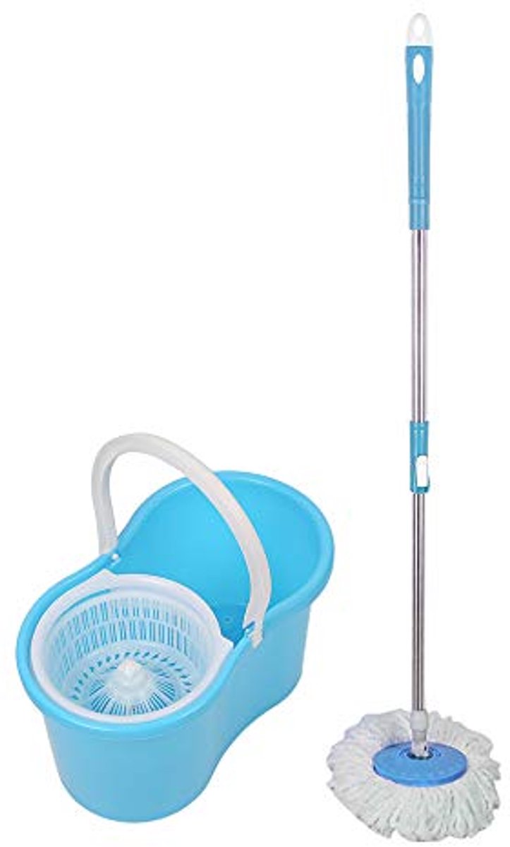 Demonteerbare microvezel emmer en dweilset met 360 graden draaibare mop