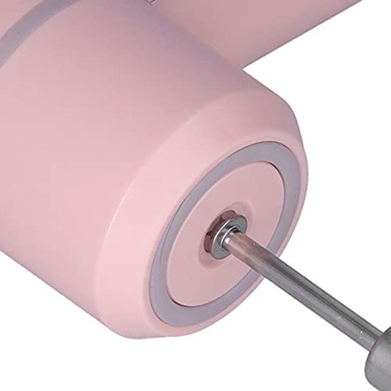 Draadloze Elektrische Handmixer met Roestvrijstalen Garde - Multifunctionele Staafmixer in Roze van Merkloos — afbeelding 3