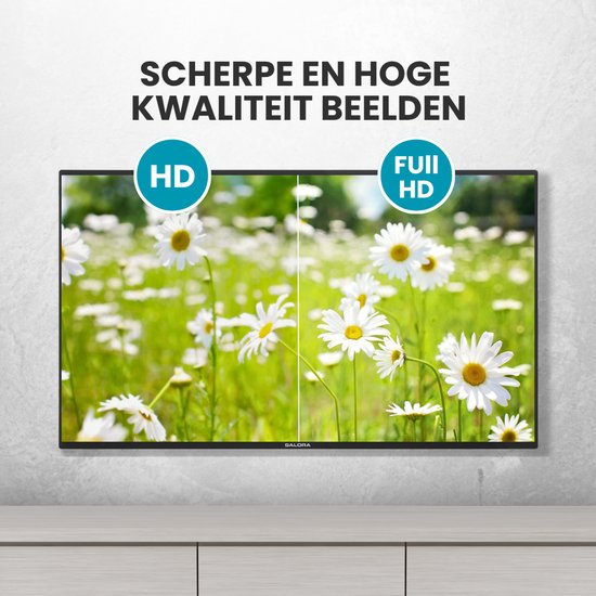 Salora SMART40TV, 101,6 cm (40"), 1920 x 1080 pixels, LED, Smart TV, Wifi, Noir