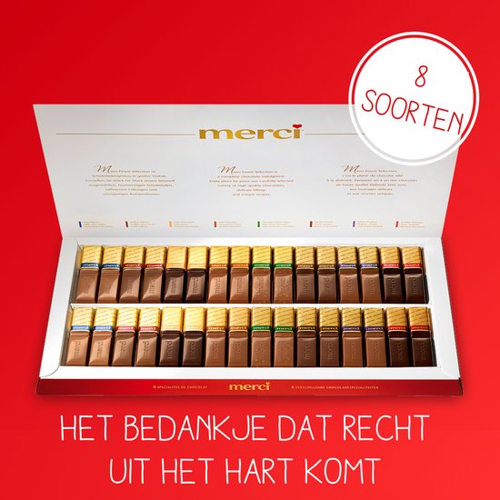 Merci Finest Selection - Assorti- Chocolade- 400GR - 8