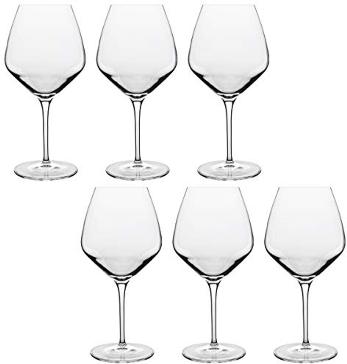 Atelier Pinot-glazenset - 6 Transparante Klankglazen van 61 cl