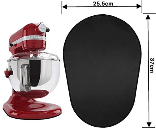 Mixer Slider Mat voor Keukenapparatuur - Compatibel met 5-8QT Kom-Lift Mixers van Nispira — afbeelding 3