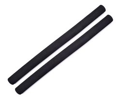 Rieba® Stuurfoam Fiets - Universeel - Fietsstuur - Vlinder / Multigrip - 400mm - 2 stuks - Inclusief Afdichtdoppen - Zwart
