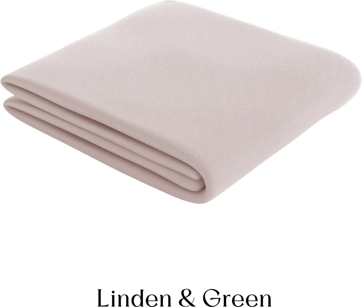 L&G - %100 Katoen Hoeslaken 160x200 cm - tot 25cm Matrasdikte- Rondom Elastiek - Poederroze