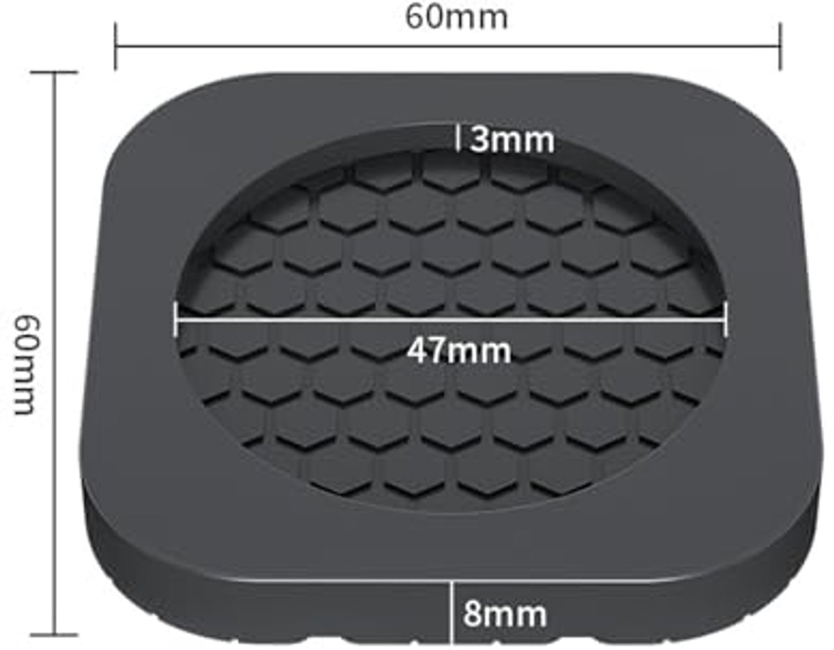 Anti-vibratiepads voor wasmachines - 8 stuks - Verminder geluid en wrijving