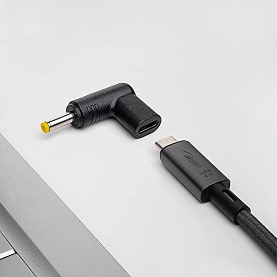 USB-C Adapter voor Laptop met 4 x 1,7 mm Stekker - Opladen van Oudere ...
