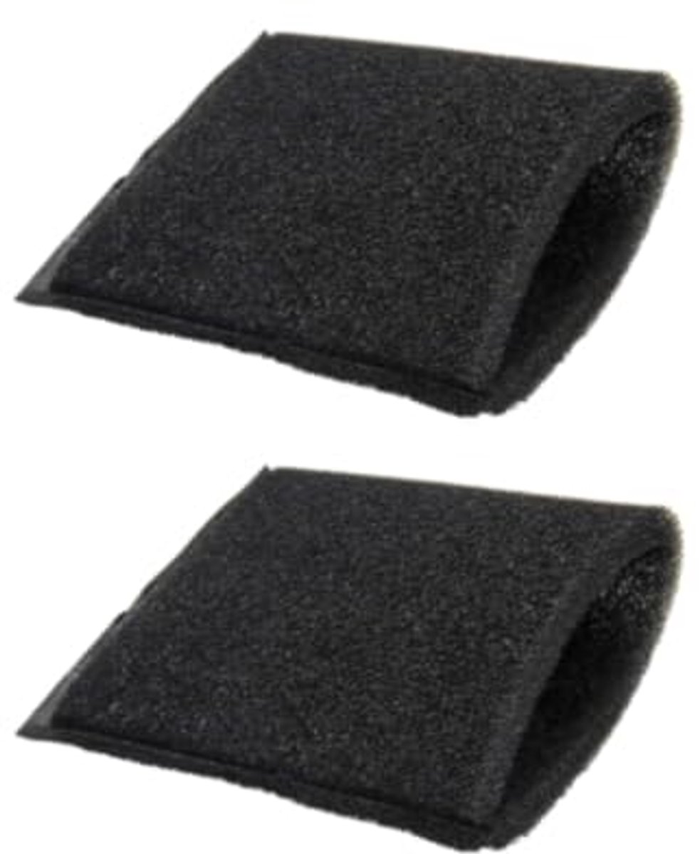 Schuimfilter voor stofzuigers - 2-pack, ideaal voor helder afzuigen