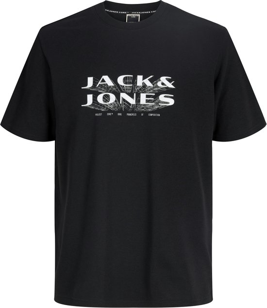 JACK&JONES - JCOFUSION JJ BRANDING TEE SS CN JNR - Jongens - T-shirts