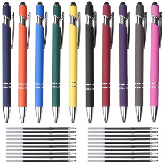 Balpennen set 4 kleuren - Kantoor Balpennen set 4 kleuren - Kantoor