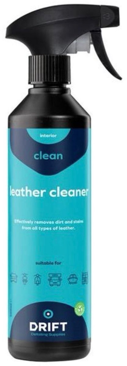 Leerreiniger - Mat Resultaat - Leather Cleaner - Leather Matt Clean - 500 ML
