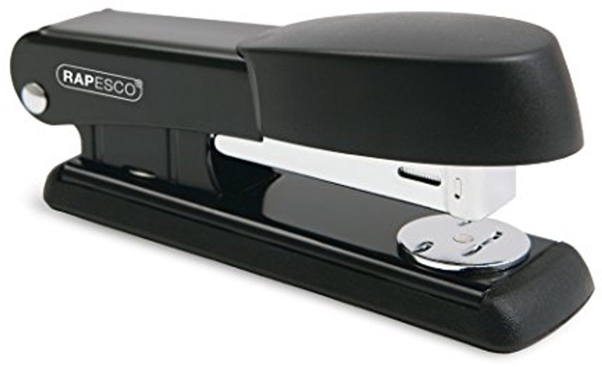 Half Strip Metalen Nietmachine met 25 Vel Capaciteit - Zwart
