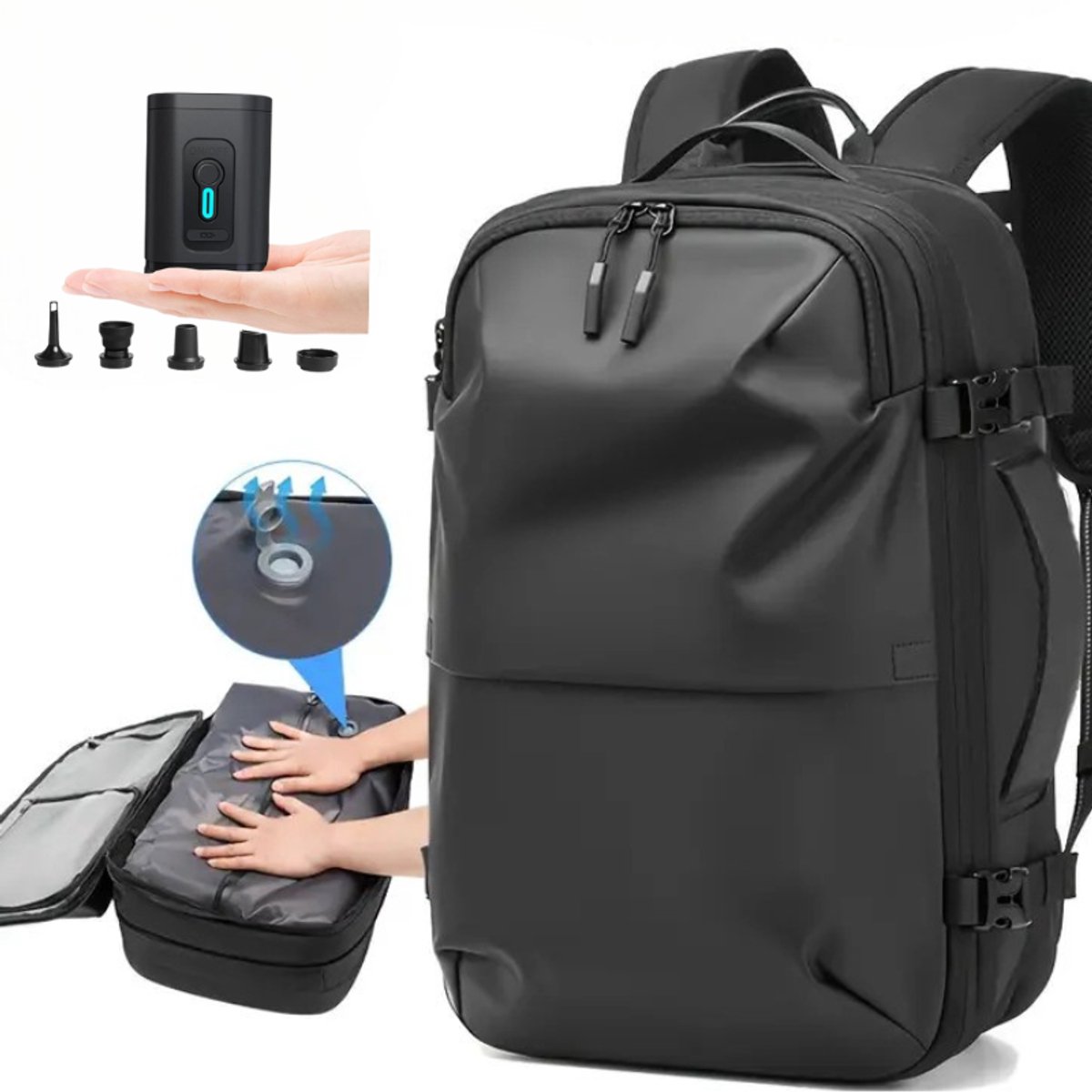 Sac à dos sous vide Airbag Sac de voyage Bagage à main