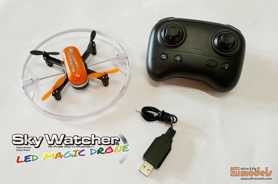 Magic Drones SkyWatcher LED-Magic Drone - Ready to fly | bol