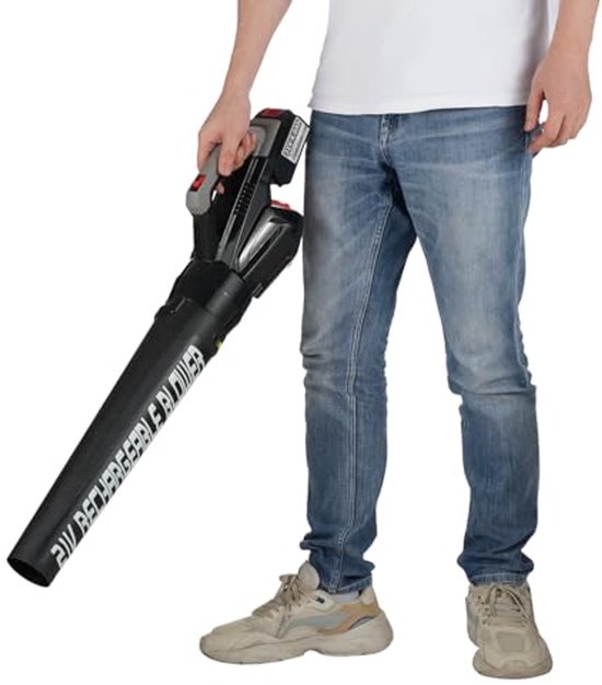 Accu-bladblazer 21V met 4,0 Ah accu en oplader voor bladeren, sneeuw en stof van Merkloos	 — afbeelding 4