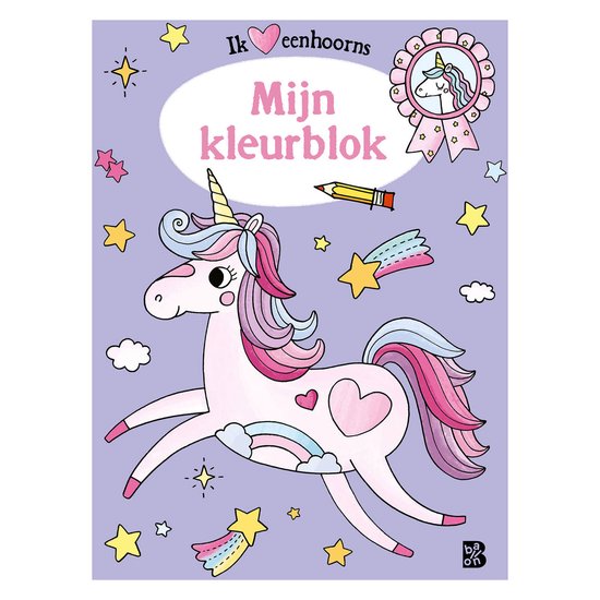 Eenhoorns 1 - Eenhoorns: Mijn kleurblok - cover