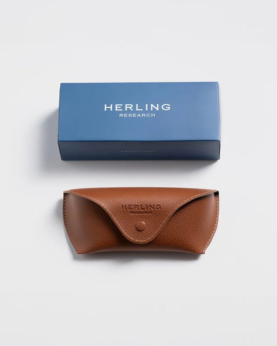 Herling - Elinor - Zonnebril - Sahara Ember - Unisex - UV400-bescherming- Inclusief luxe etui van Herling — afbeelding 5