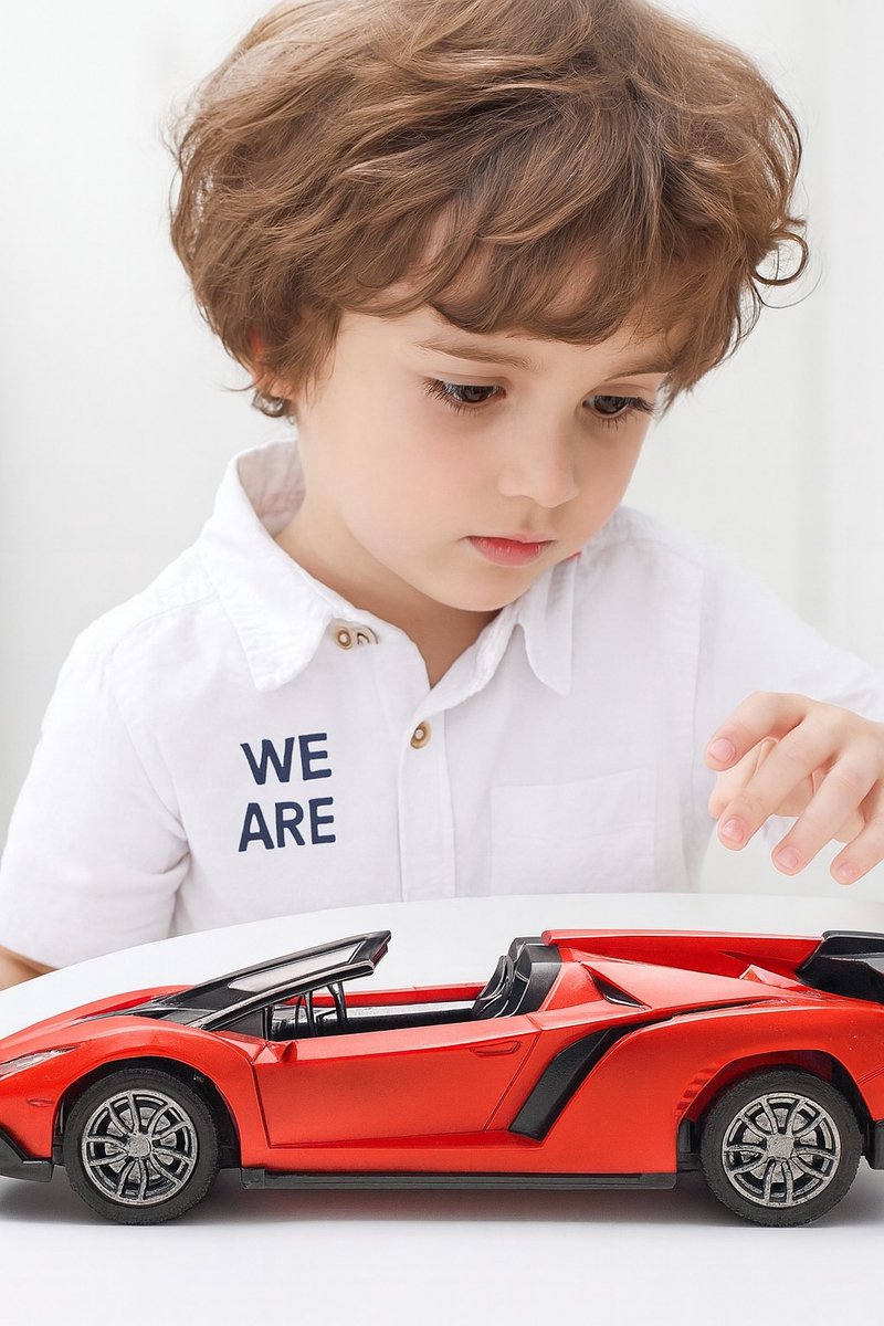 Darenci DARE Raceauto - Remote Control - Cabrio - Speelgoed Auto - Afstandsbediening - Elektrisch bestuurbaar - Rood/Zwart — afbeelding 7