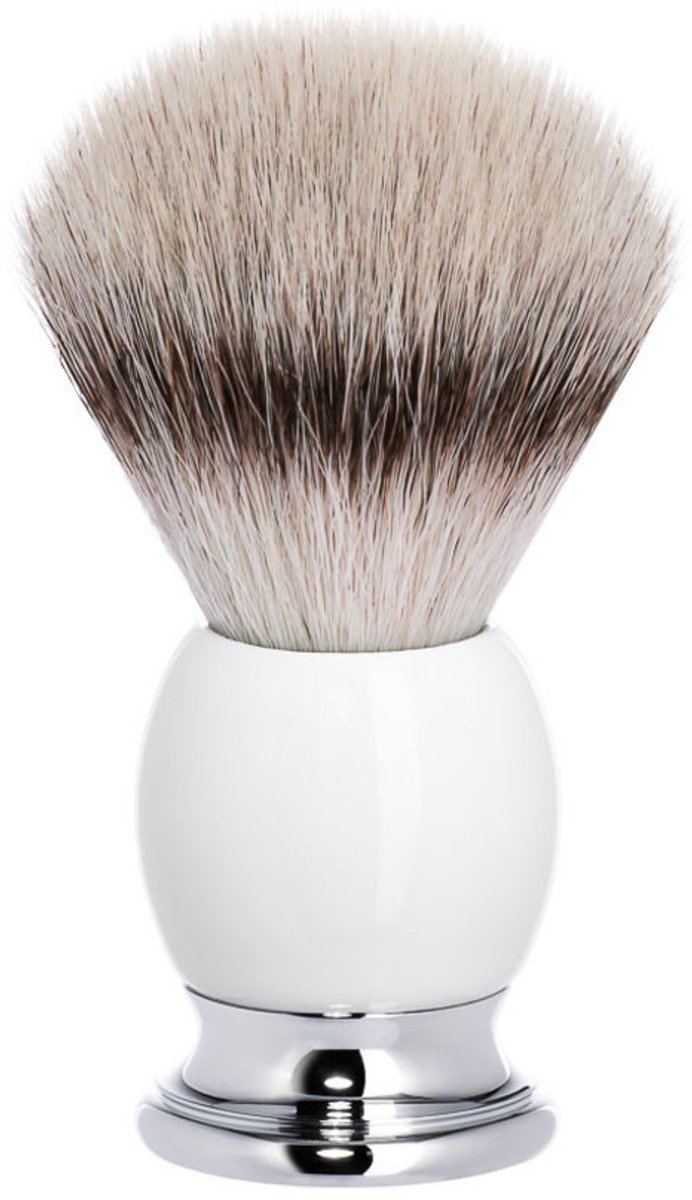 MÜHLE -Scheerkwast -Silvertip Fibre -Porselein