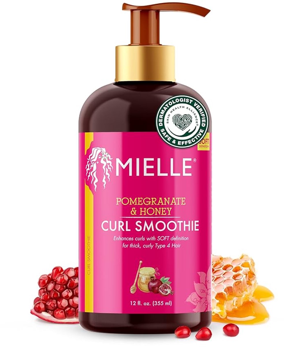 Mielle Organics Pomegranate & Honey Curl Smoothie Leave-in Styling Cream - 355ml
