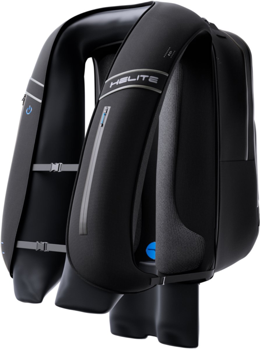 Helite H-Moov airbag rugzak (Mechanisch)