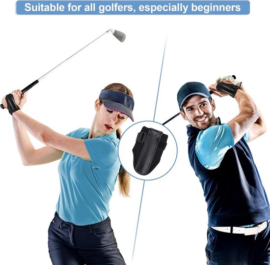 Wrist Training Aid - Swing Wrist Fixator - Neoprene + PU - Corrector voor Alle Golfers - Glad Oppervlak voor Alle Golf Workouts — afbeelding 3