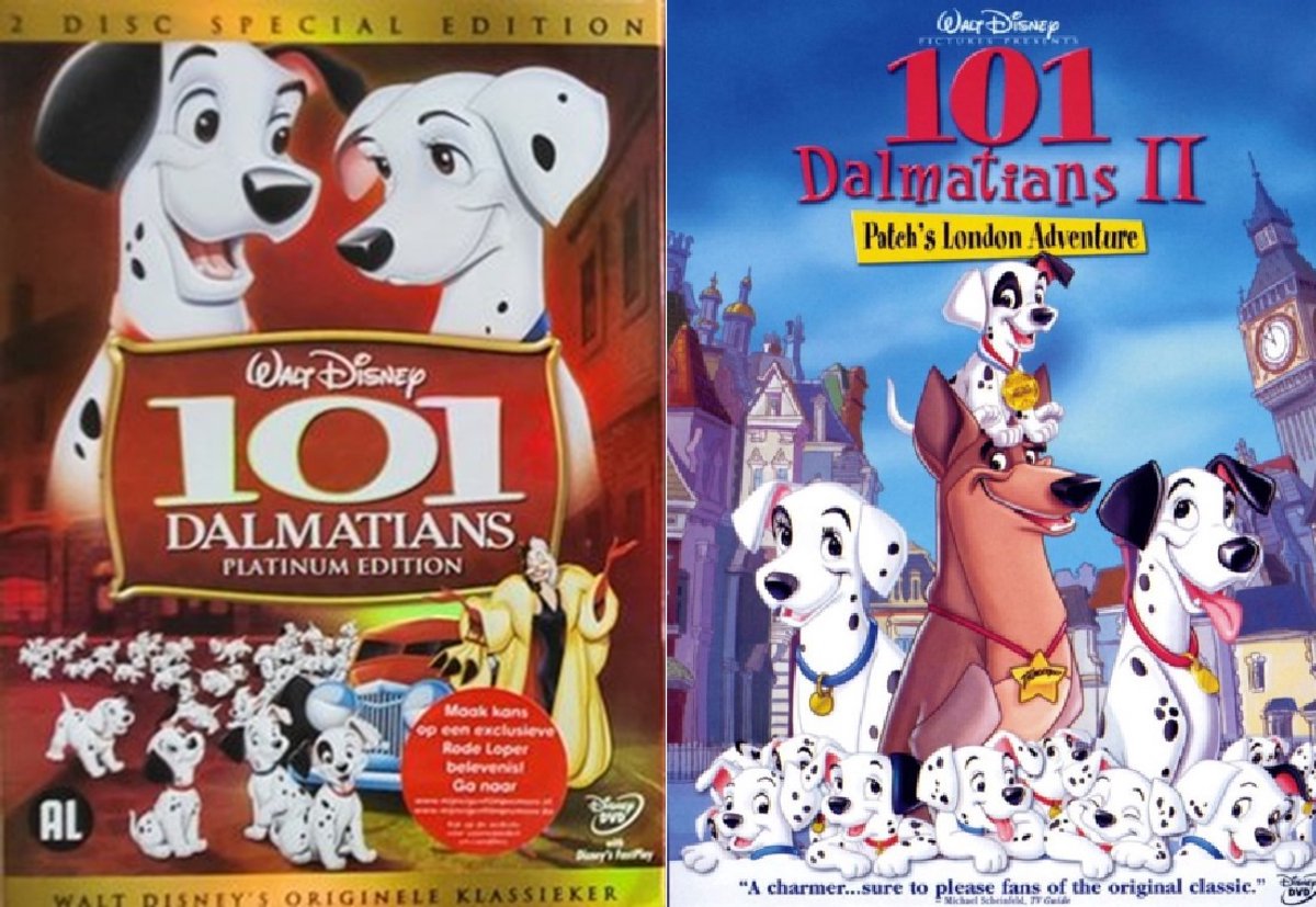 101 Dalmatiërs en 101 Dalmatiërs II (3 disc )