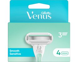 Gillette Venus smooth sensitive blades 4 Stuks