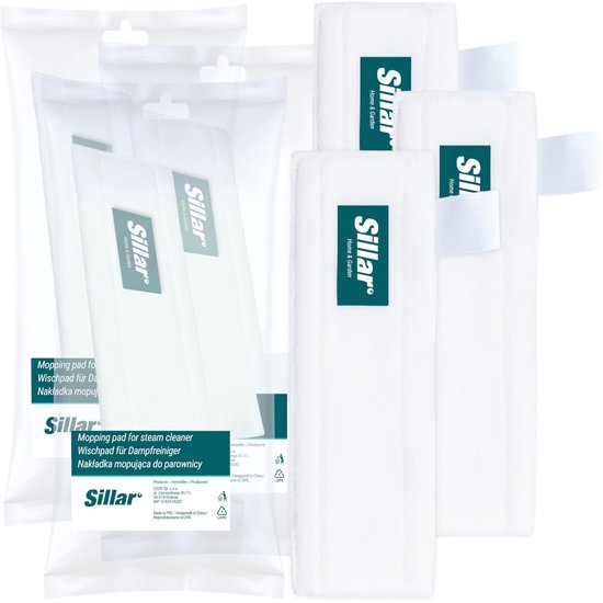 Foto: Sillar set 3 dweilpads microvezeldoeken voor stoomreiniger geschikt voor karcher k kst sc1 sc2 sc3 sc4 sc5 sc6 sc9 si2 si4 sg4 sv7 pads stoomreiniger pads doeken wasbaar 32cm