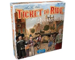 Days of Wonder - Ticket to Ride Amsterdam - Stedeneditie - Engelstalig Bordspel