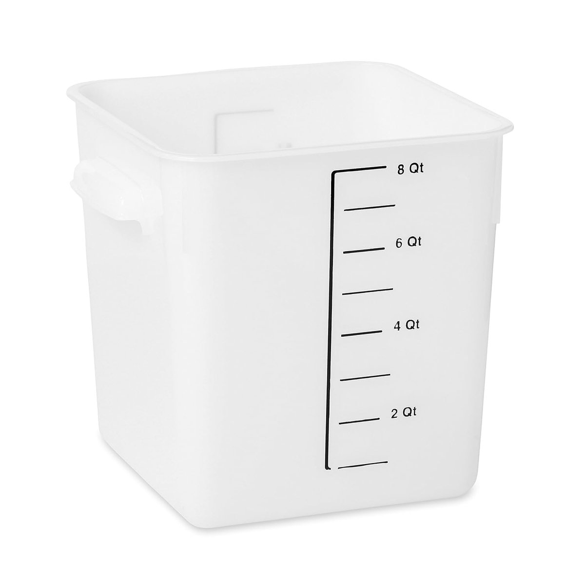Rubbermaid Ruimtebesparende voedselcontainer 7,6 liter - Wit - Vershouddoos - Polyethyleen - HACCP