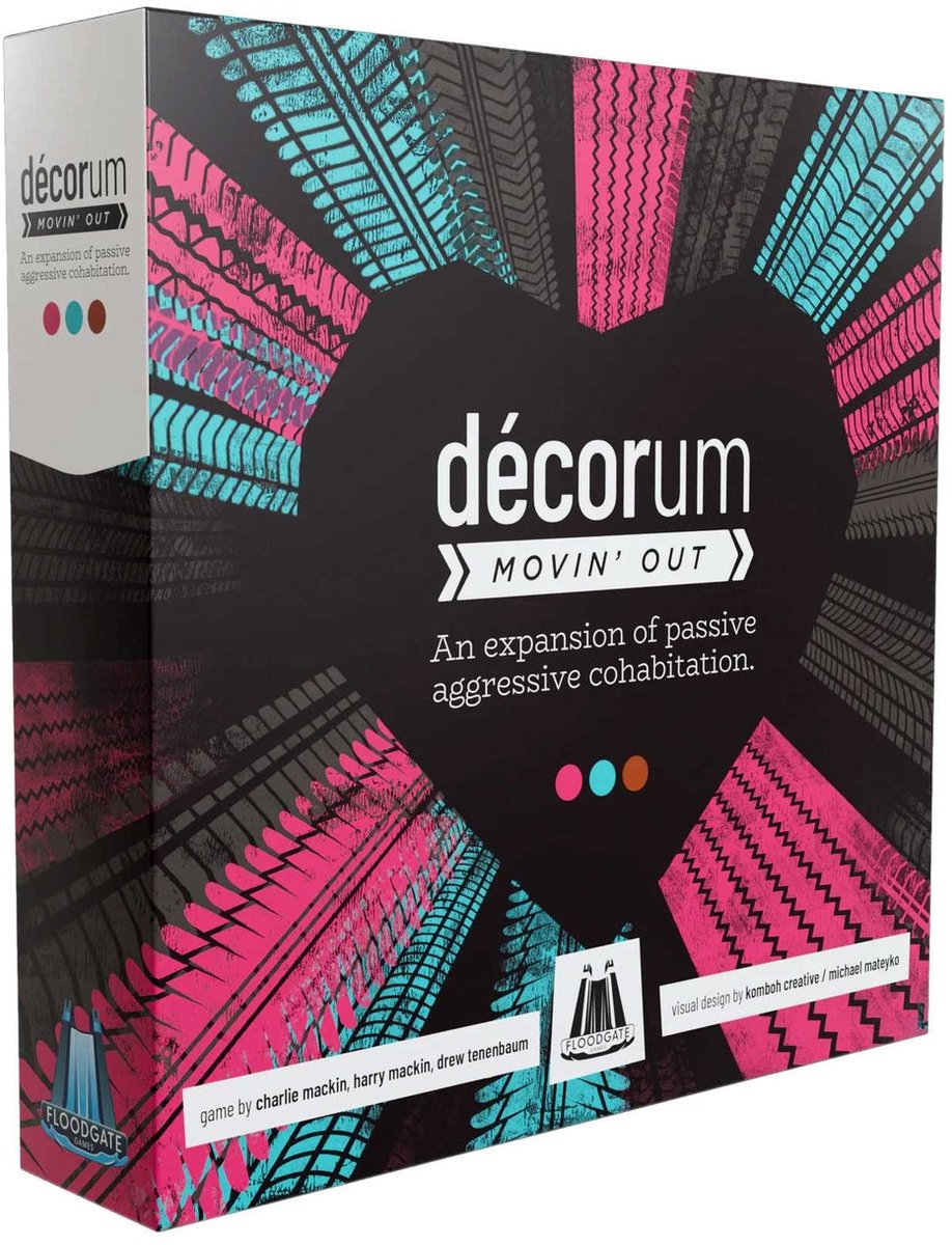 Décorum Movin Out Expansion - Bordspel Uitbreiding - Engels