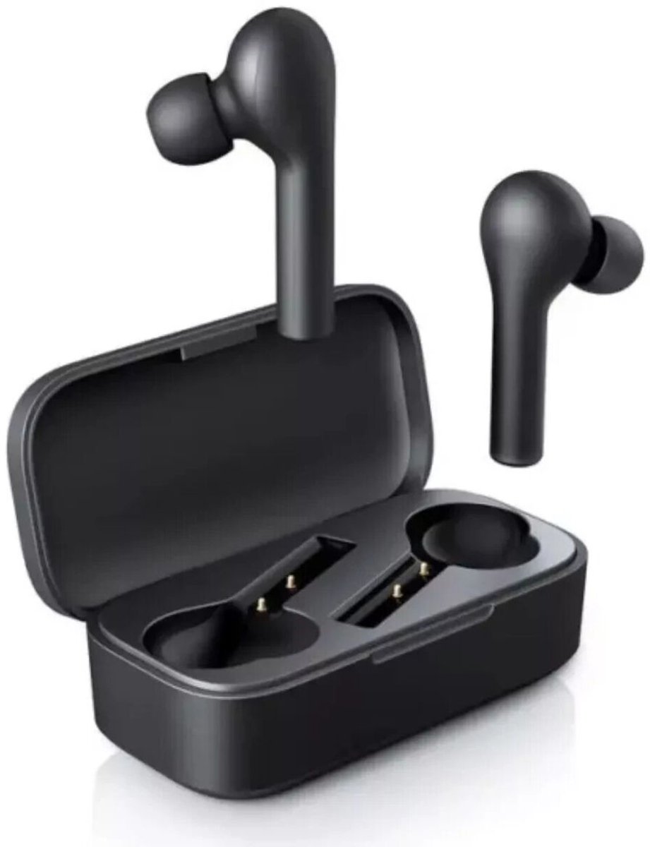 QCY T5 - Draadloze bluetooth oortjes - Oplaadcase - Zwart - BT 5.0