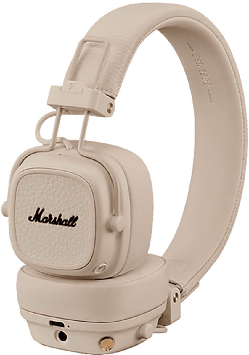 Marshall Major V headphone BT Creme