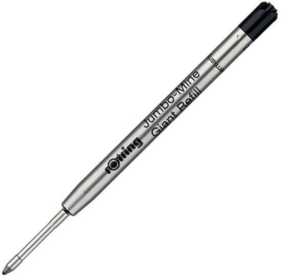 Balpenvulling Parker Quinkflow medium zwart blister à 10 stuks