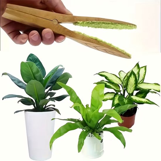 1 x Reinigingsborsteltjes rager - Bodemreinigers - Handmatige Groene Planten Borstel - met Ergonomisch Handvat - voor binnen、 buitentuinen(24 x 4cm) — afbeelding 5