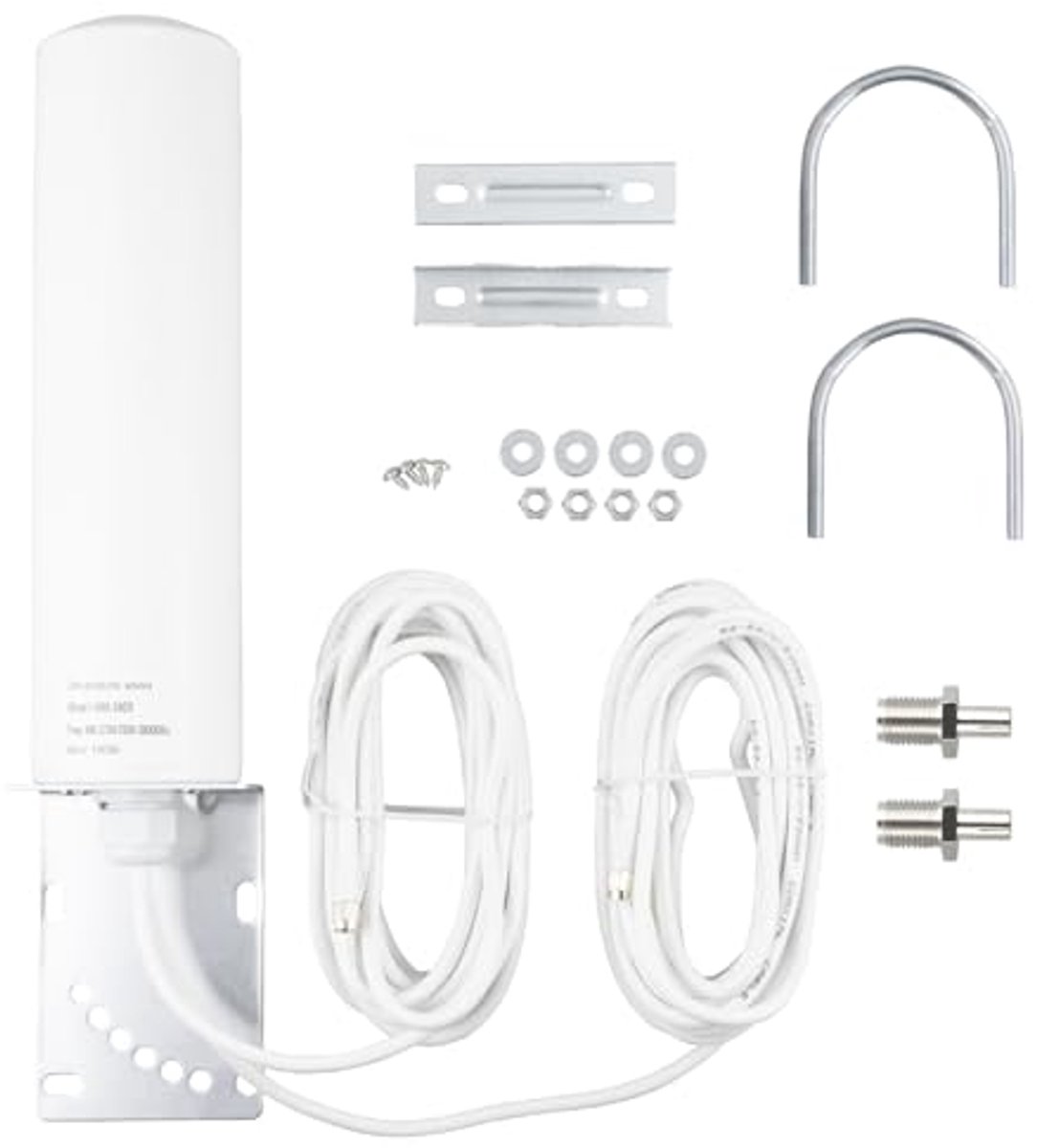 Image of 4G 5G LTE Outdoor Antenne 10dBi WiFi SMA Connector RG58 Kabel 5M naar TS9 Mannelijke Adapter Hoge Gain