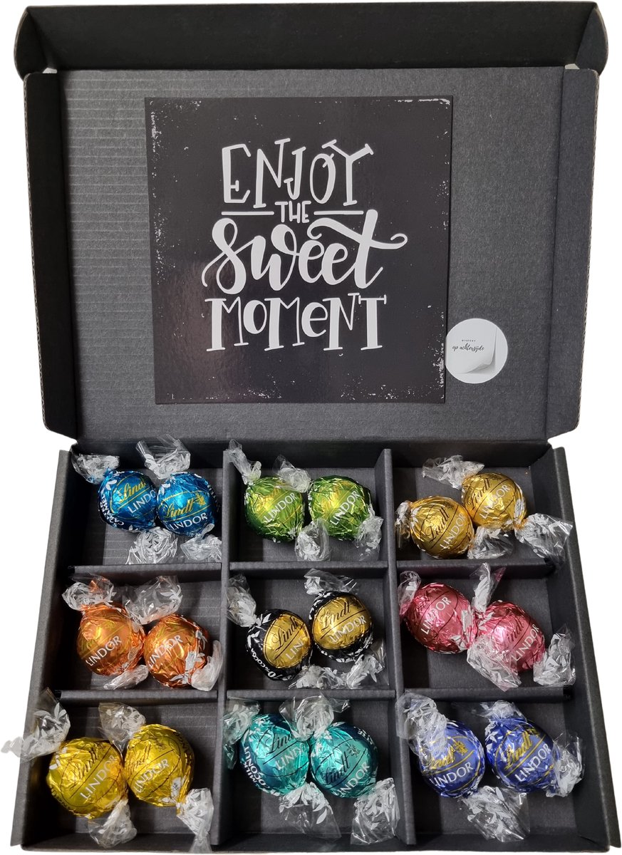 Chocolade Ballen Proeverij Pakket 18 stuks - Enjoy the sweet moment