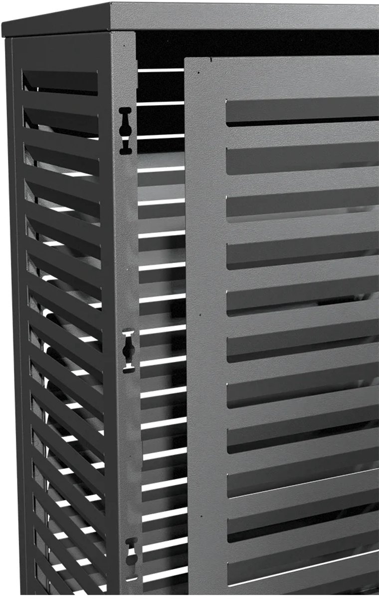 Coverup achterplaat HVAC medium anthraciet