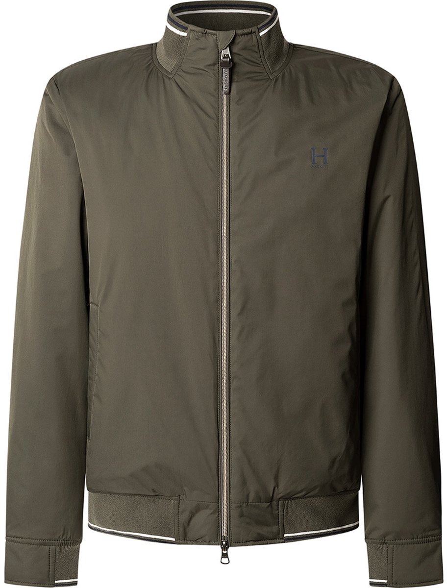 Hackett Heritage Logo Blouson Jas Groen 2XL Man