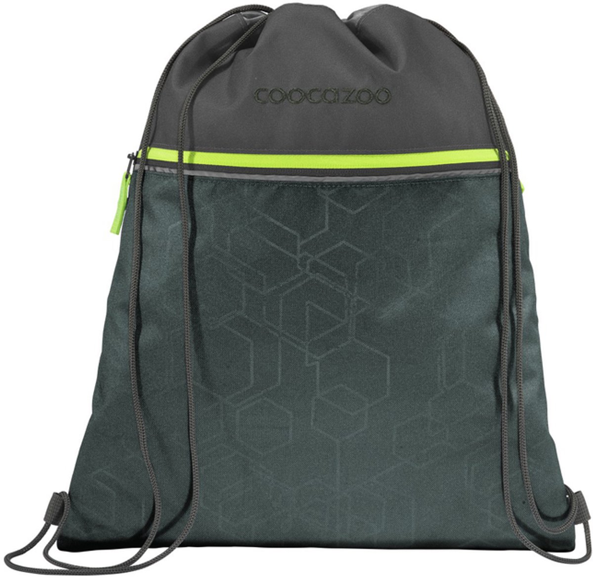 Gymtas Coocazoo Stone - Olive reflecterend zakje
