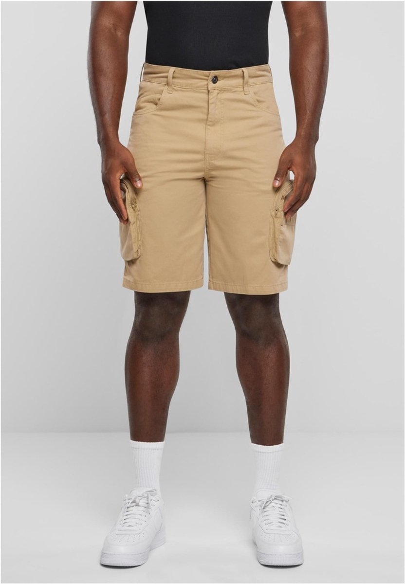 Urban Classics Baggy Cargo Korte broek Taille 30 inch Beige