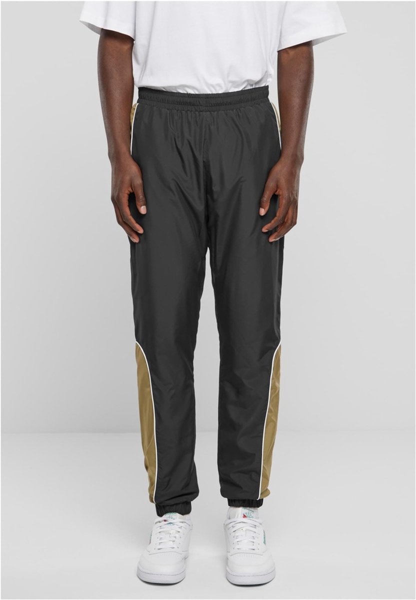 Urban Classics Piped Trainingsbroek Zwart
