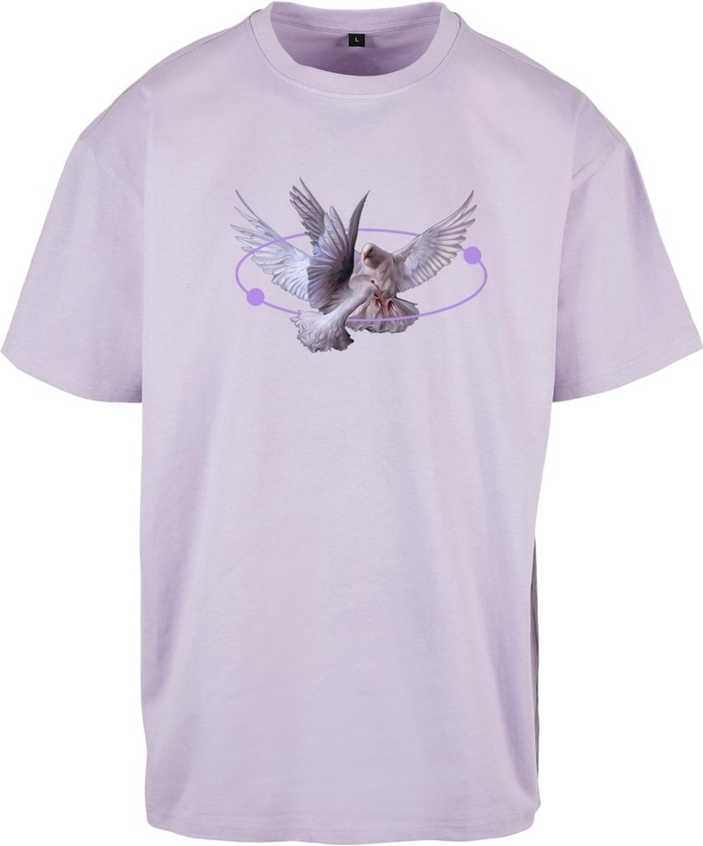 Mister Tee Vive la Liberte Oversize Heren T-shirt S Pastelpaars