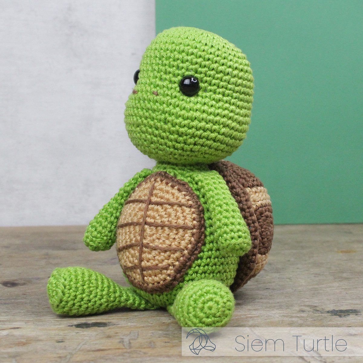 Siem Schildpad haken (haakpakket)