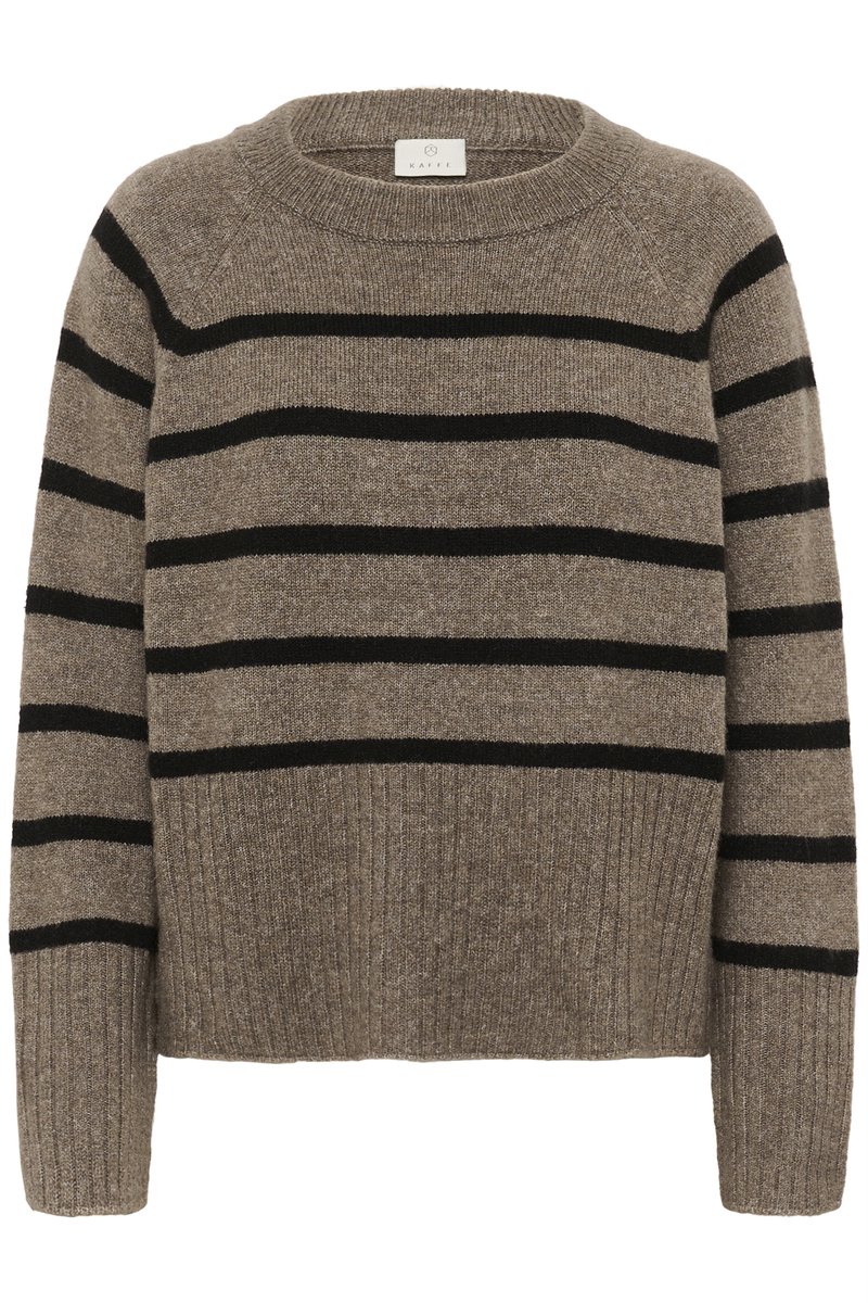 Kaffe KAerin Knit Pullover Dames Trui - Maat S