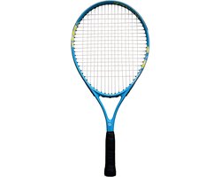 Whizz | Kindertennisracket | 23 Inch | Lichtblauw | Inclusief Hoes | Gratis Demper